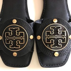 Tory Burch black GABY slide 5.5